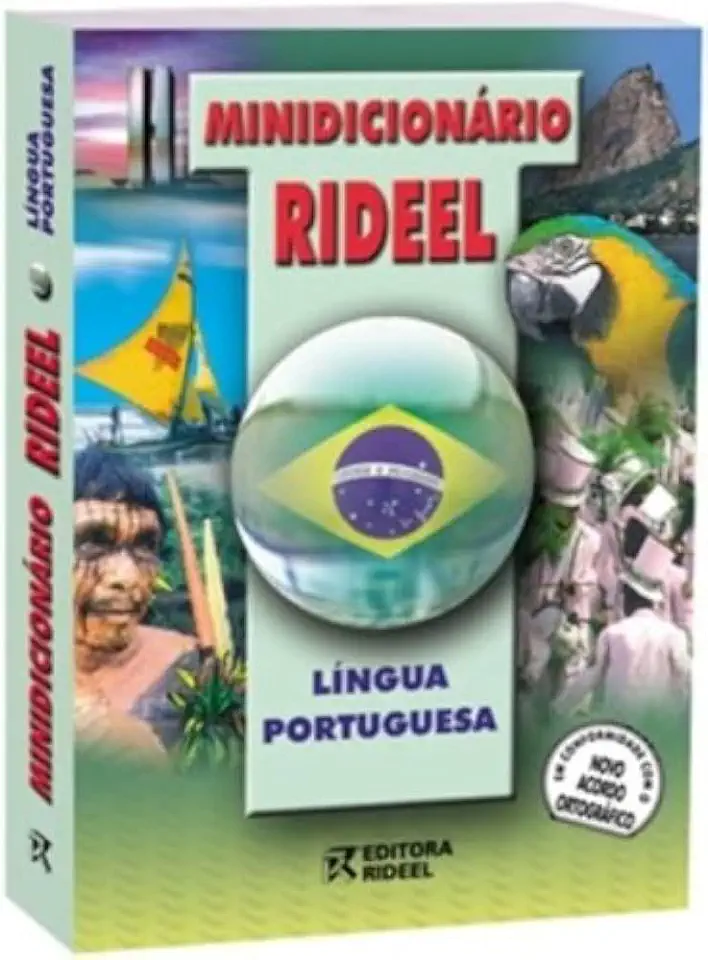 Capa do Livro Minidicionário Rideel - Língua Portuguesa - Ubiratan Rosa