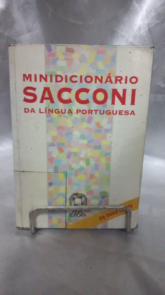 Capa do Livro Minidicionário Sacconi da Língua Portuguesa - Luiz Antonio Sacconi