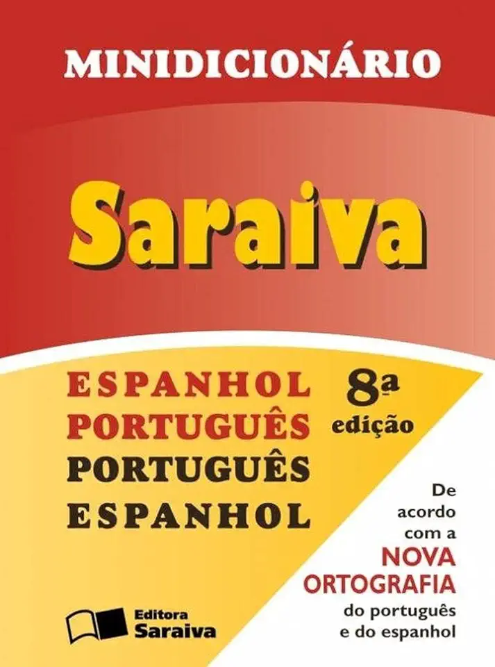 Capa do Livro Minidicionário Saraiva Espanhol Português - Português Espanhol - Saraiva