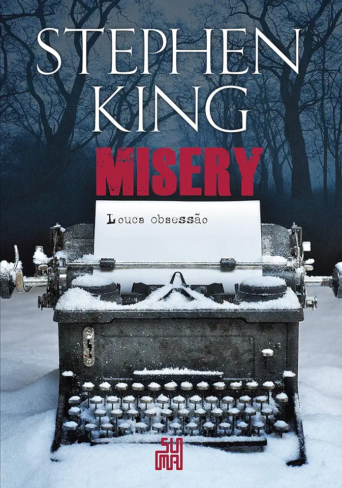 Capa do Livro Misery - Stephen King