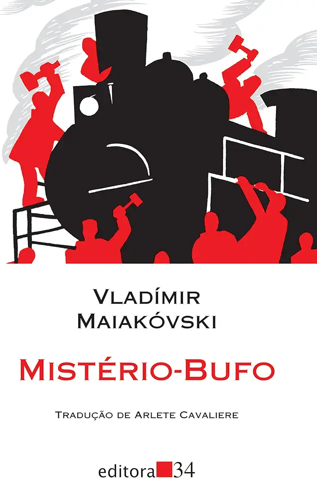 Capa do Livro Mistério-bufo - Vladímir Maiakóvski