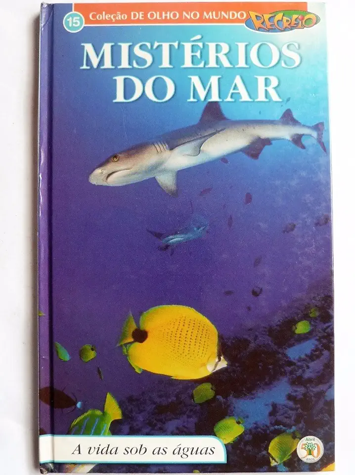 Capa do Livro Mistérios do Mar - Coleção de Olho no Mundo Recreio