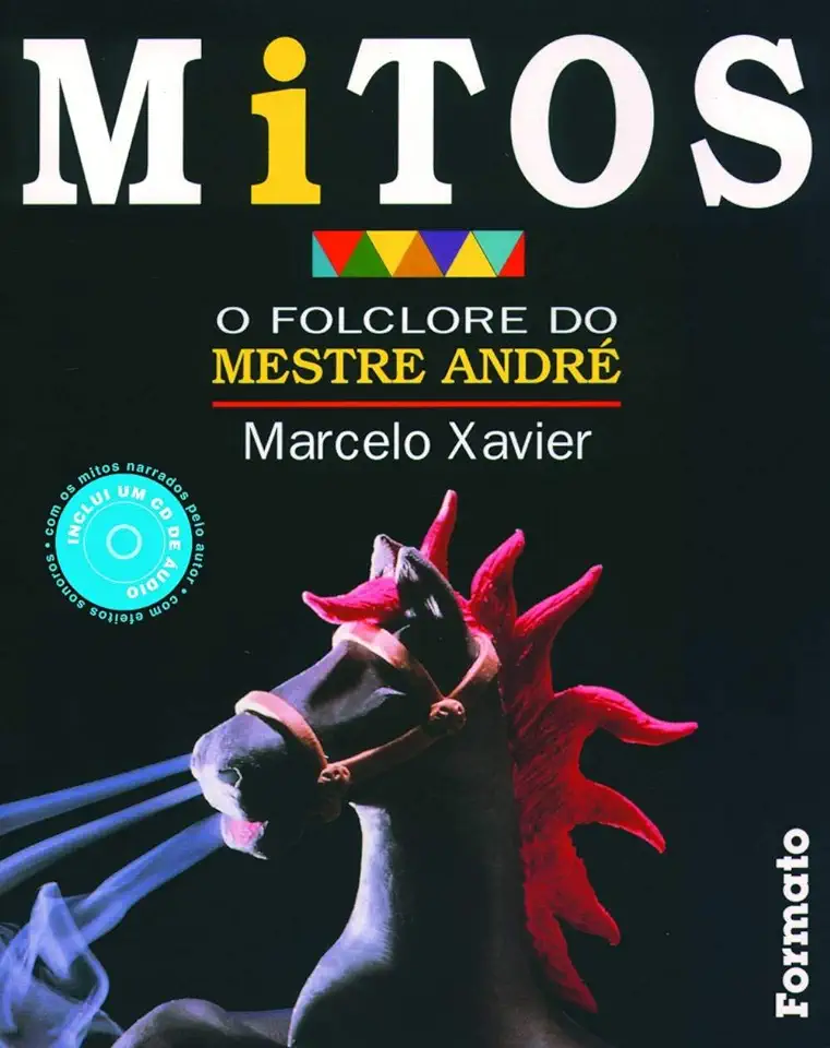 Capa do Livro Mitos - o Folclore do Mestre André - Marcelo Xavier