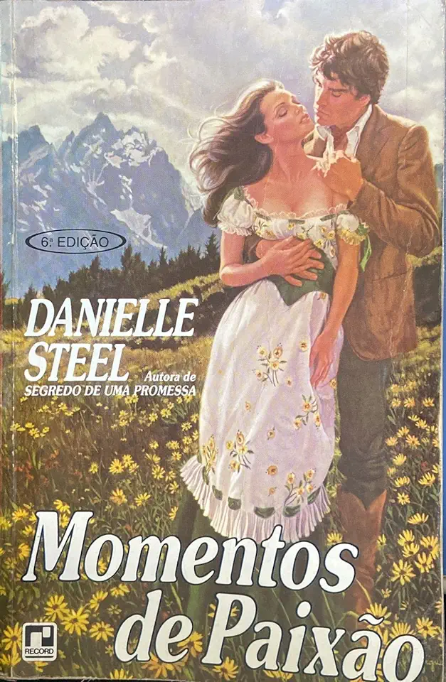 Capa do Livro Momentos de Paixão - Danielle Steel