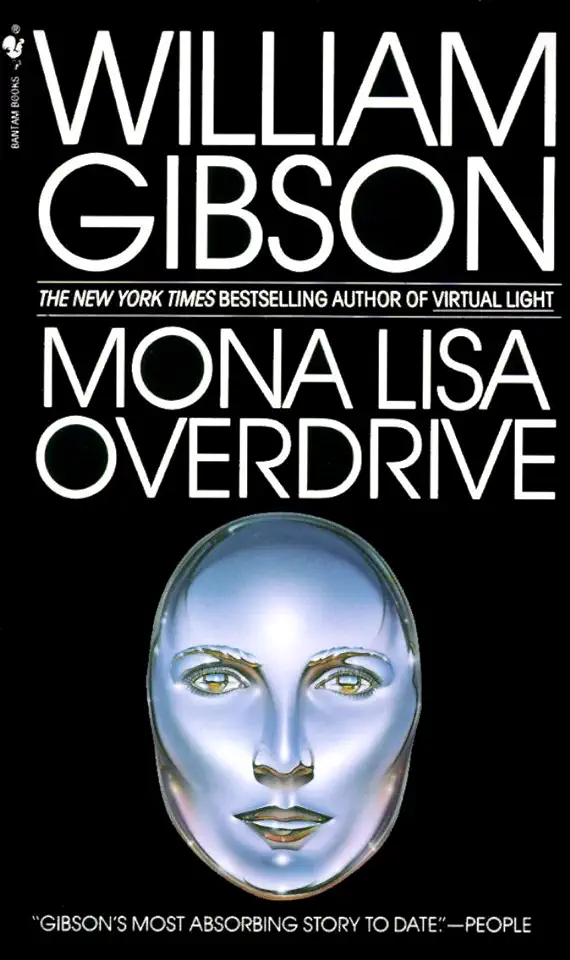 Capa do Livro Mona Lisa Overdrive - William Gibson