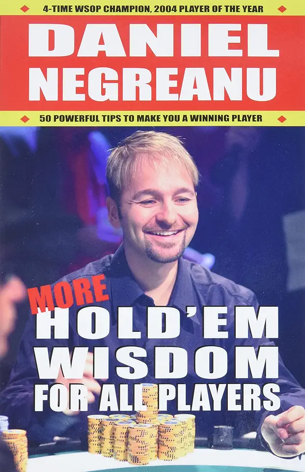 Capa do Livro More Holdem Wisdom For All Players - Daniel Negreanu