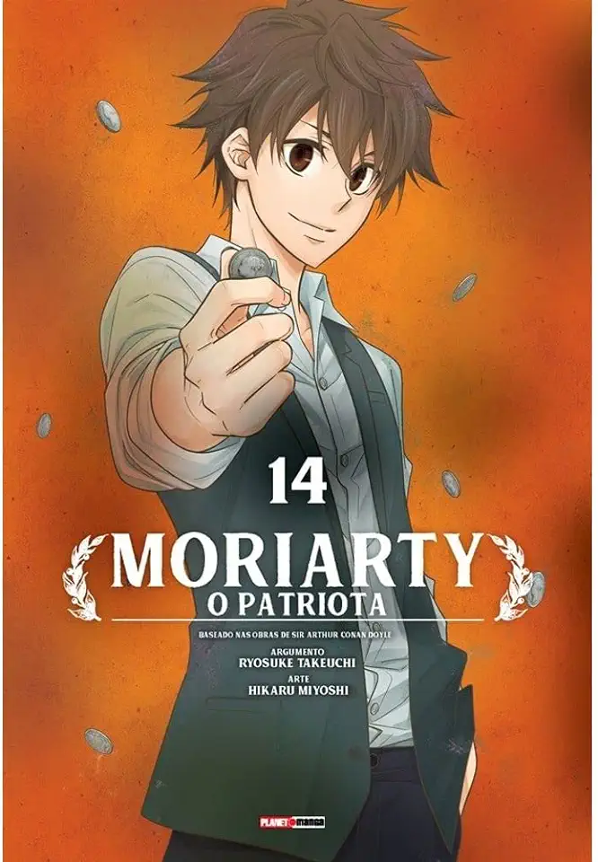 Capa do Livro Moriarty: O Patriota - 14 - Ryosuke Takeuchi