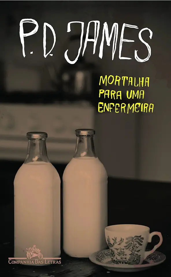 Capa do Livro Mortalha para uma Enfermeira - P. D. James