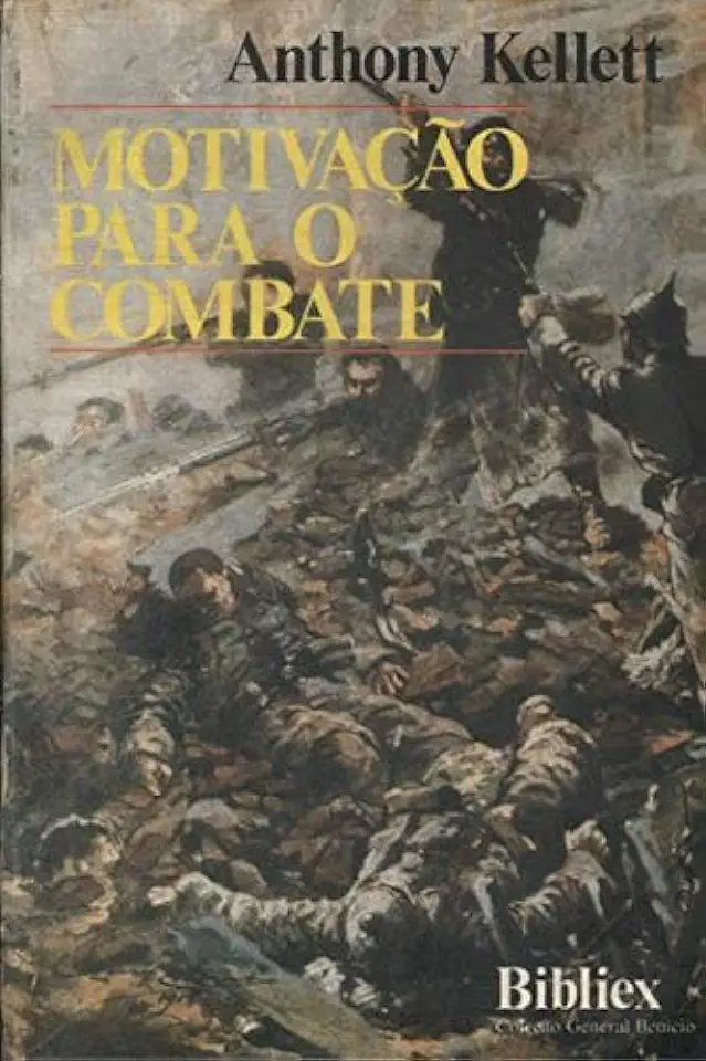 Capa do Livro Motivação Para o Combate - Anthony Kellett