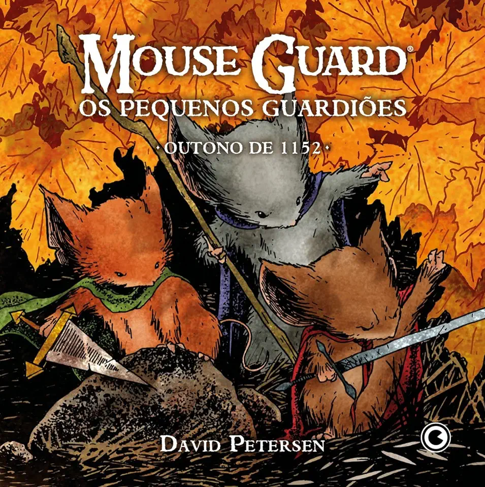 Capa do Livro Mouse Guard – Os Pequenos Guardiões: Inverno de 1152 - Petersen, David