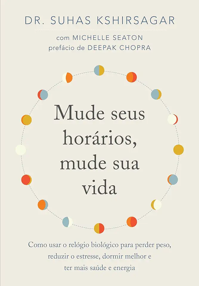 Capa do Livro Mude seus horários, mude sua vida - Suhas