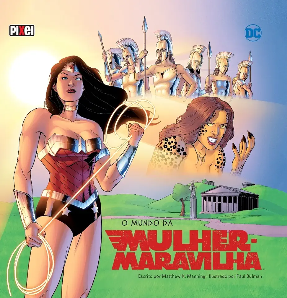 Capa do Livro MUNDO DA MULHER-MARAVILHA, O - MANNING, MATTHEW K.