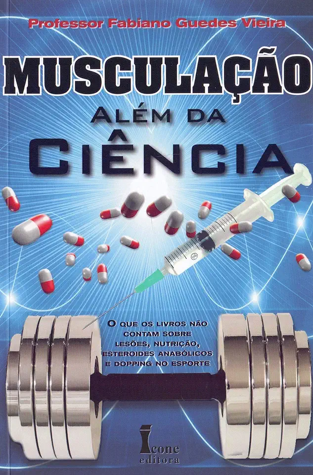 Capa do Livro Musculação Além da Ciência - Fabiano Guedes Vieira