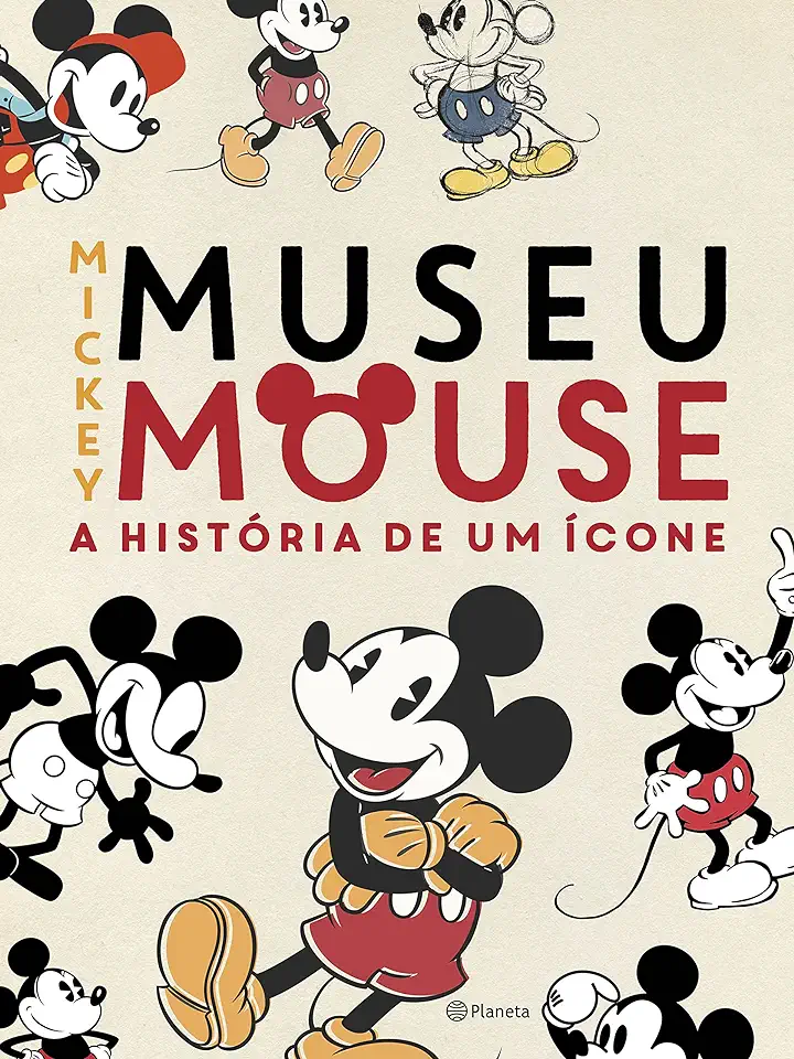 Capa do Livro Museu Mickey Mouse - a História De Um Ícone - Disney