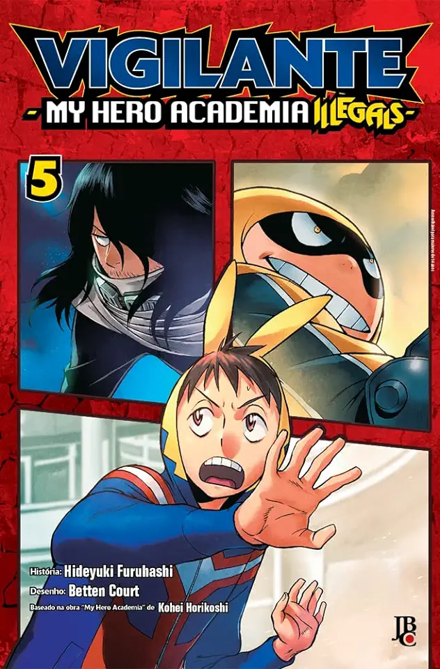 Capa do Livro My Hero Academia - Vol 05 - Boku no Hero Academia - Kohei Horikoshi