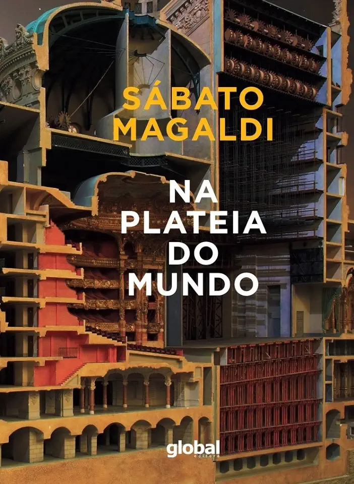 Capa do Livro Na plateia do mundo - Magaldi, Sábato