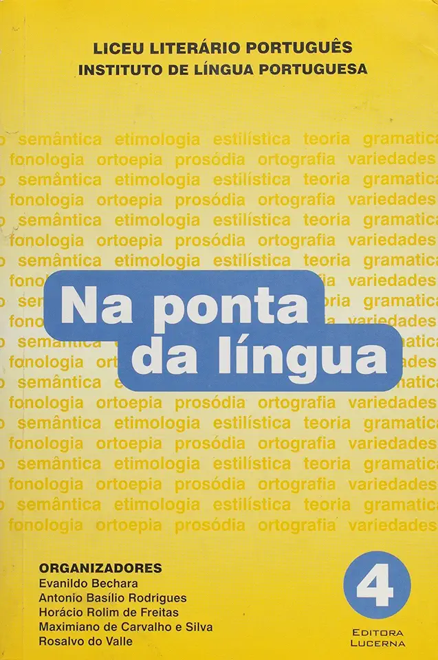 Capa do Livro Na ponta da língua - Firjan/CiRJ/ Sesi/IEL