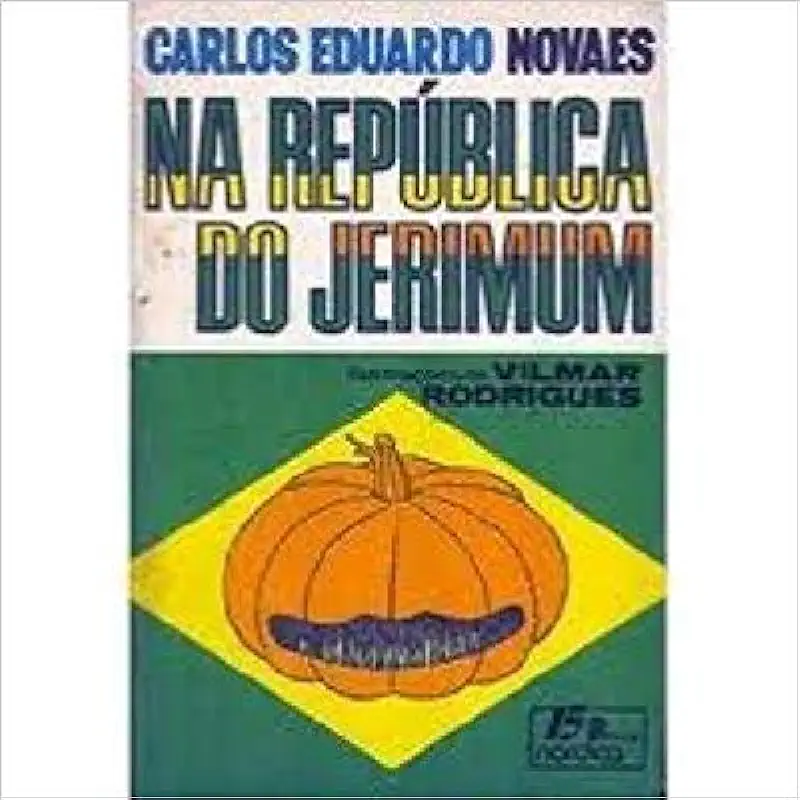 Capa do Livro Na República do Jerimum - Carlos Eduardo Novaes