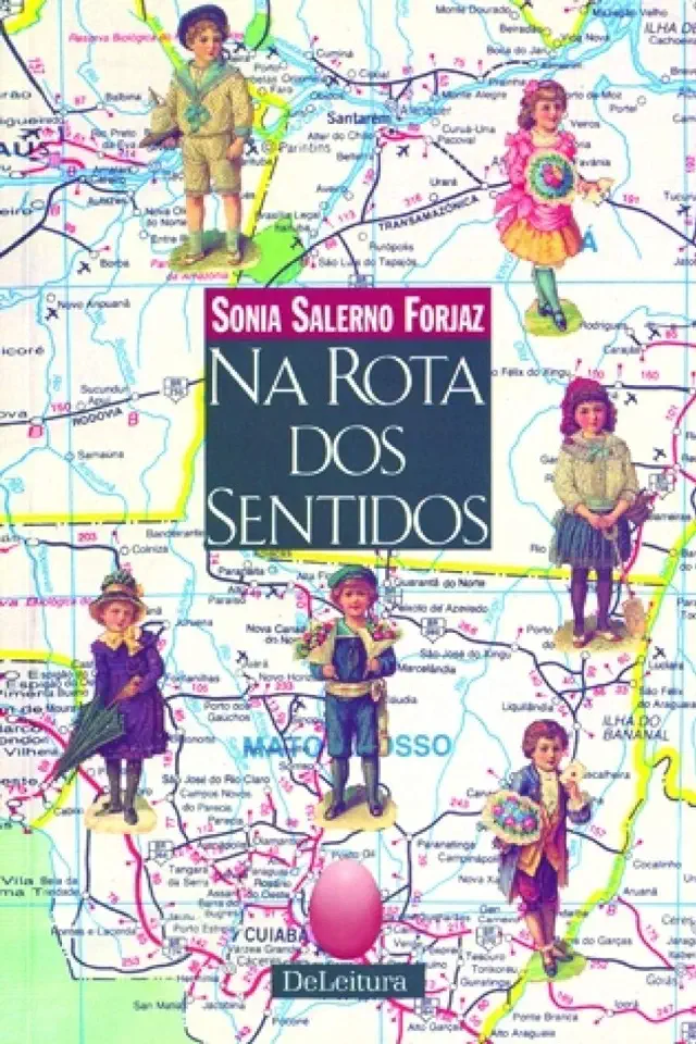 Capa do Livro Na Rota dos Sentidos - Sonia Salerno Forjaz