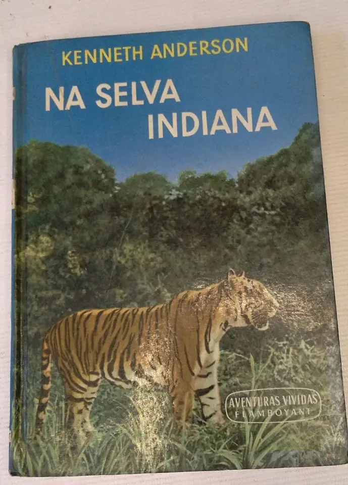 Capa do Livro Na Selva Indiana - Kenneth Anderson