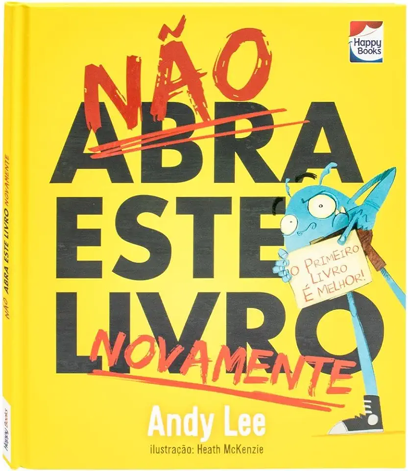 Capa do Livro Não Abra Este Livro... Novamente - Lee, Andy