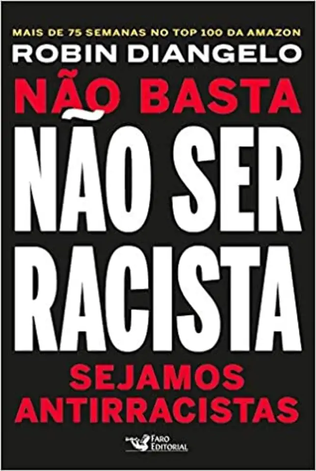 Capa do Livro Não basta não ser racista - Robin Diangelo