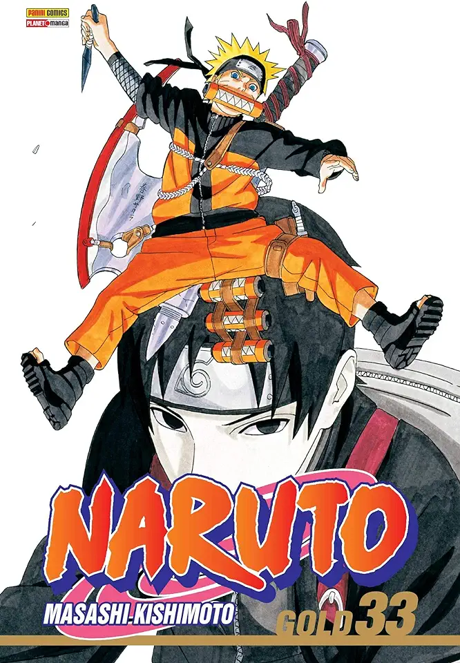 Capa do Livro Naruto Gold - Masashi Kishimoto