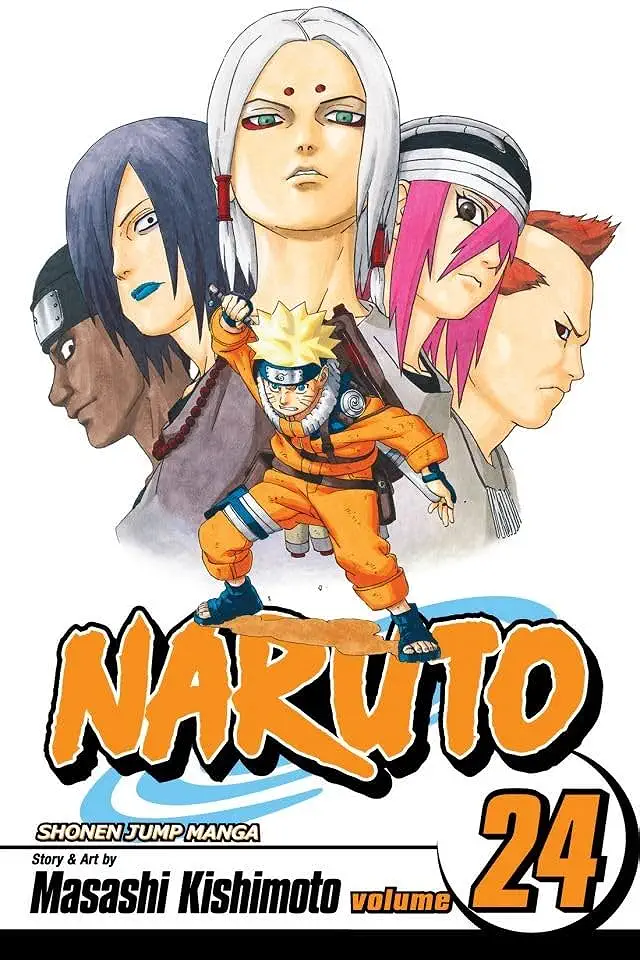 Capa do Livro Naruto Vol. 24 - Masashi Kishimoto