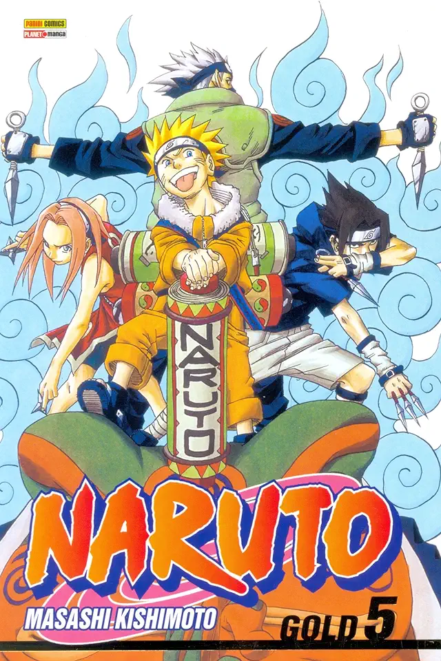 Capa do Livro Naruto Vol. 5 - Masashi Kishimoto