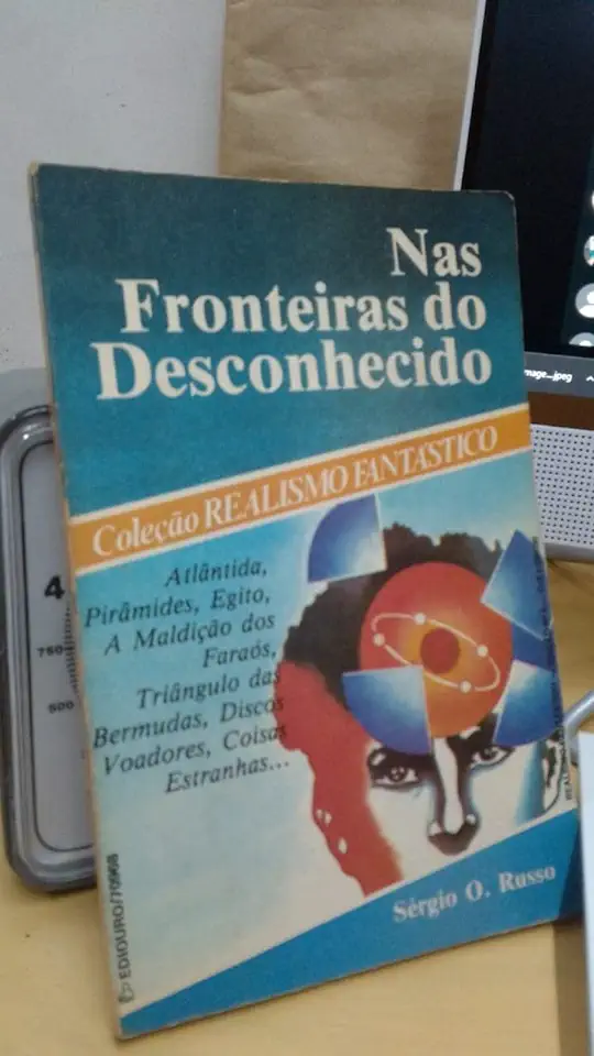 Capa do Livro Nas Fronteiras do Desconhecido - Sérgio O. Russo