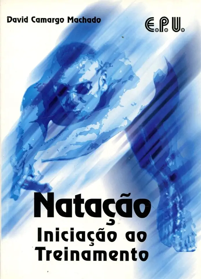 Capa do Livro Natação Iniciação ao Treinamento - David Camargo Machado