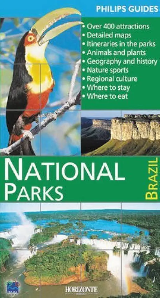 Capa do Livro National Parks Brazil - Philips Guides