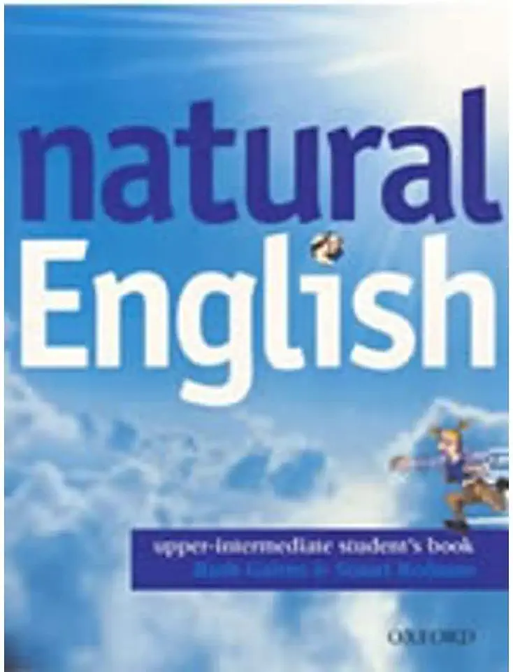 Capa do Livro Natural English Upper Intermediate Students Book - Ruth Gairns & Stuart Redman