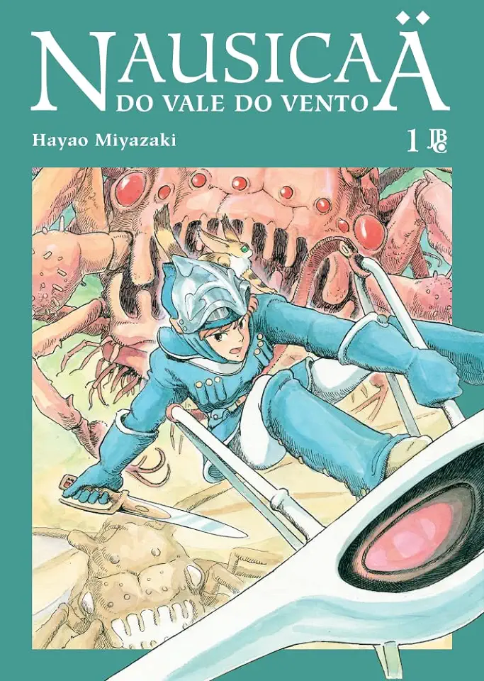 Capa do Livro Nausicaa do Vale do Vento - Vol. 01 - Hayao Miyazaki