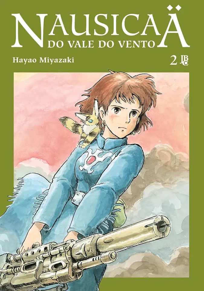 Capa do Livro Nausicaa do Vale do Vento - Vol. 02 - Hayao Miyazaki