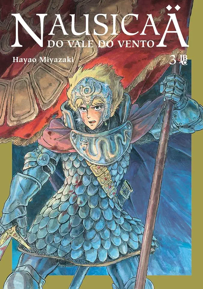 Capa do Livro Nausicaa do Vale do Vento - Vol. 03 - Hayao Miyazaki