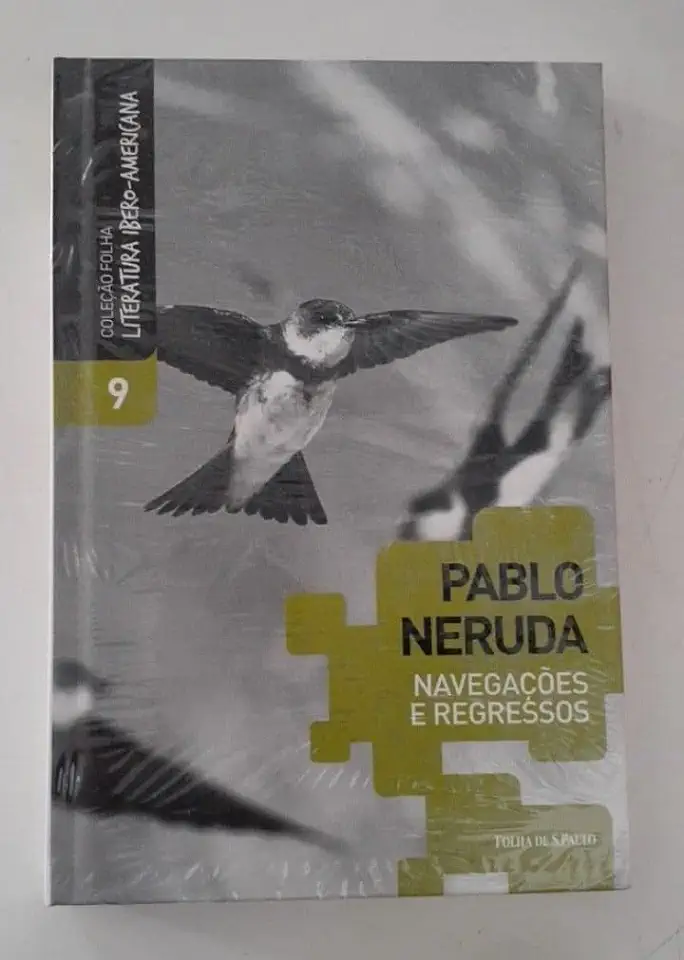 Capa do Livro Navegações e Regressos - Pablo Neruda