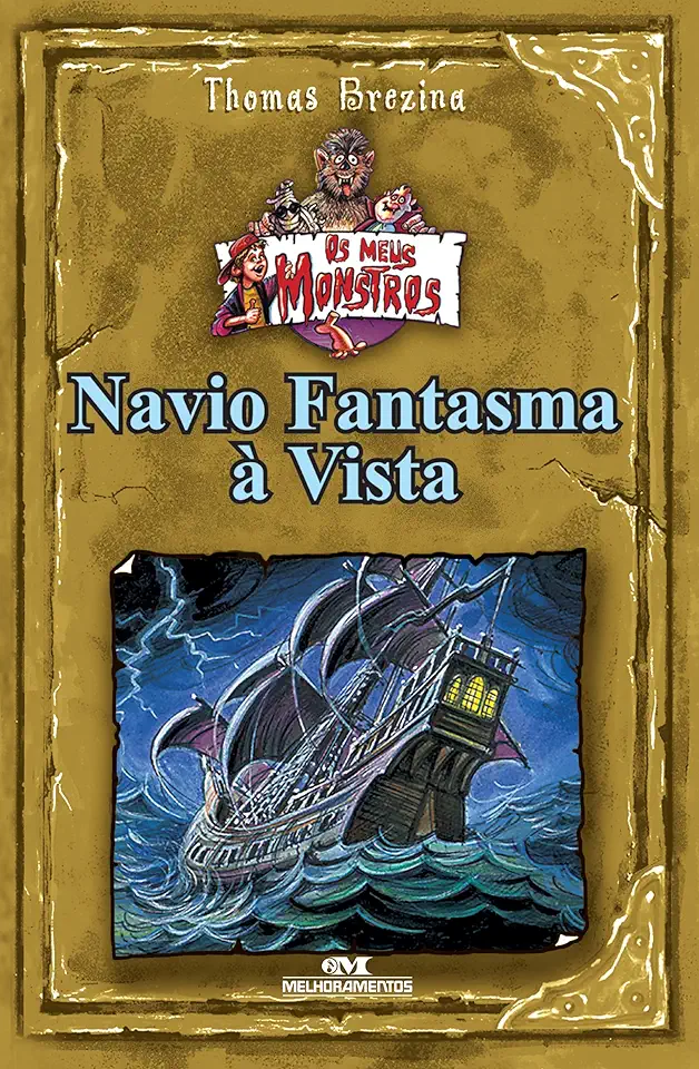 Capa do Livro Navio Fantasma à Vista - Thomas Brezina