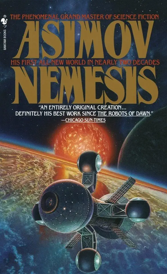 Capa do Livro Nêmesis - Isaac Asimov