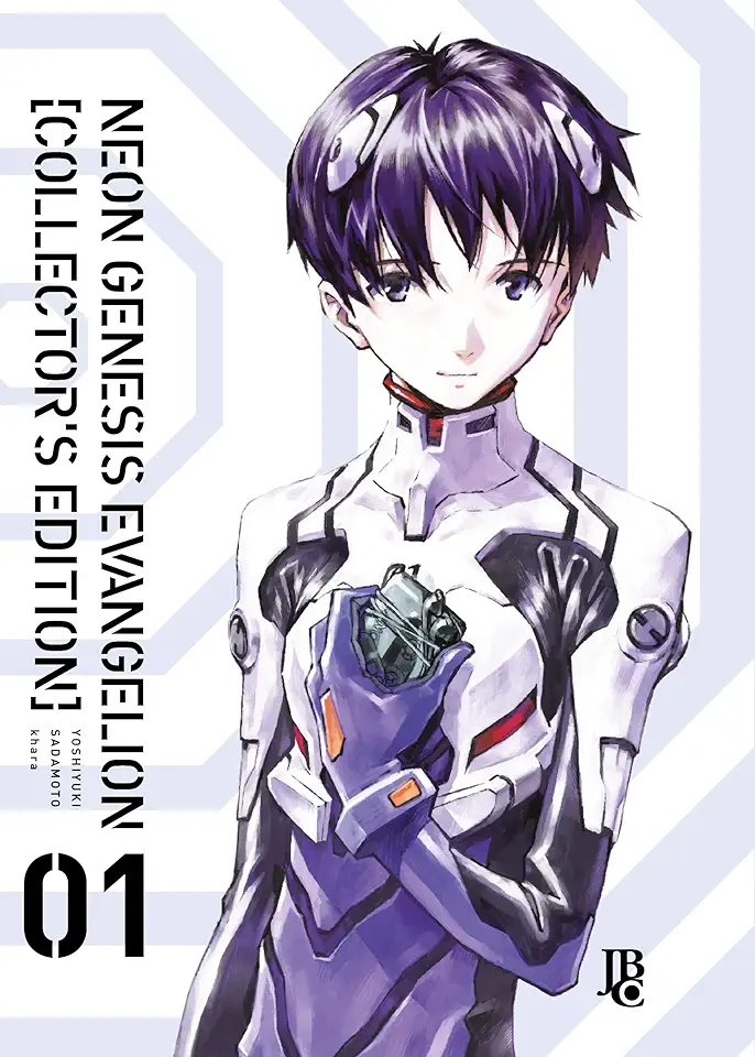 Capa do Livro Neon Genesis Evangelion Collectors Edition Vol. 01 - Yoshiyuki Sadamoto