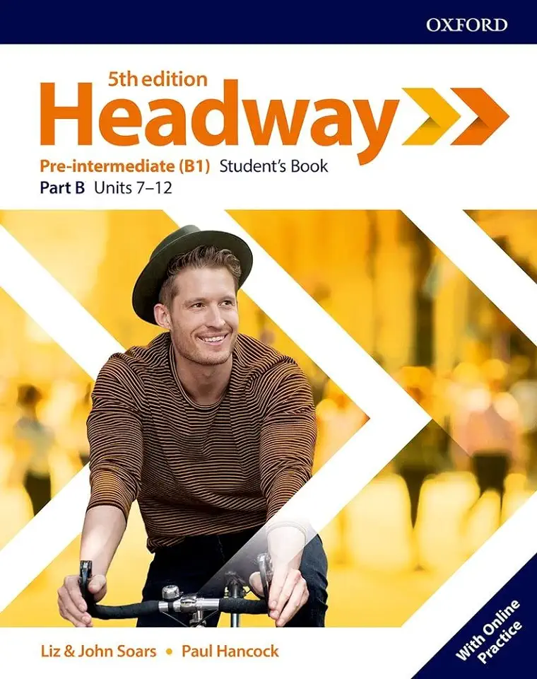 Capa do Livro New Headway English Course - Intermediate Students Book - Liz & John Soars