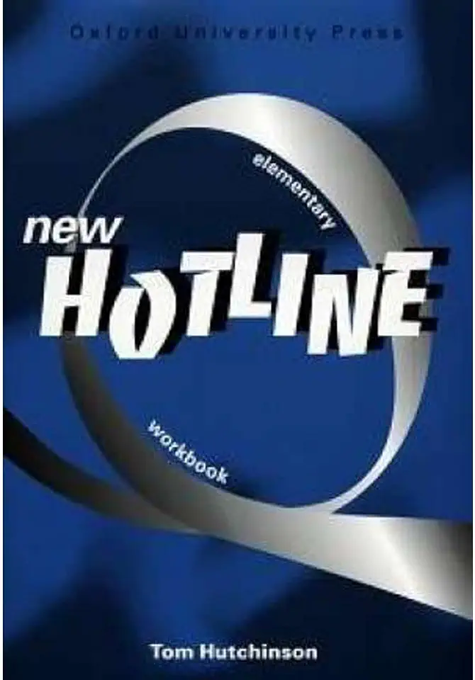 Capa do Livro New Hotline Elementary Workbook - Tom Hutchinson