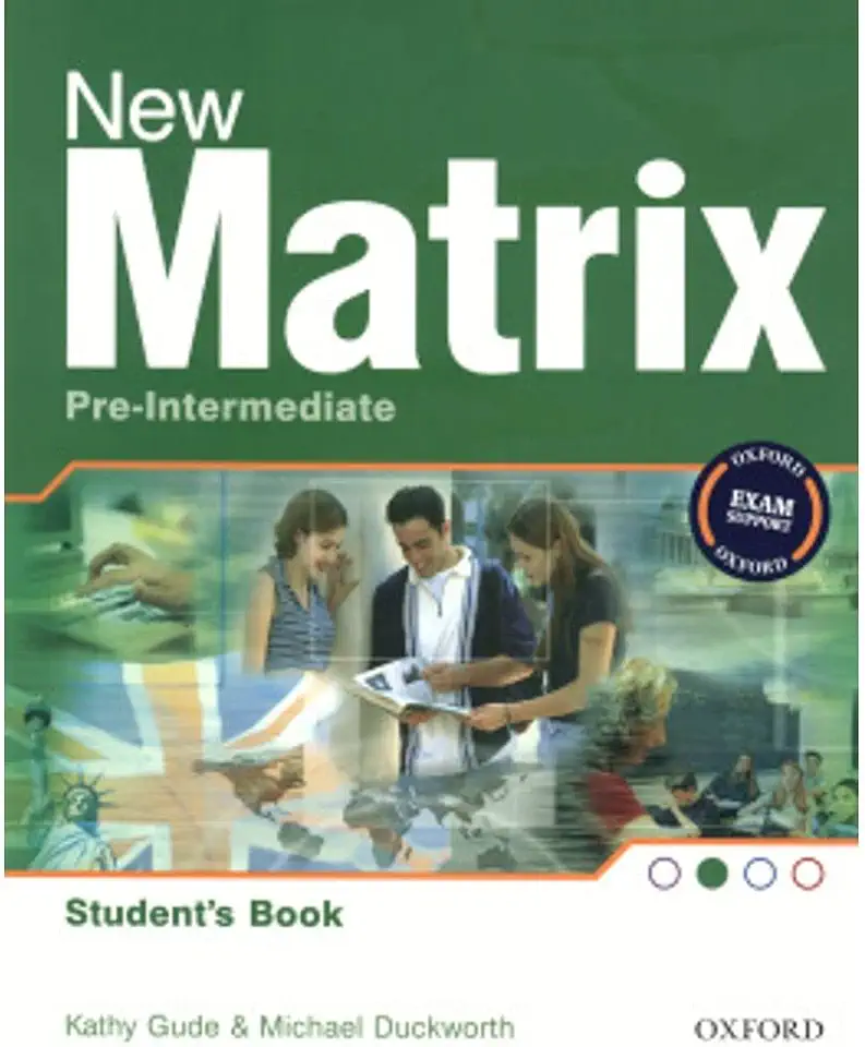 Capa do Livro New Matrix Pre-intermediate: Students Book - Kathy Gude / Michael Duckworth