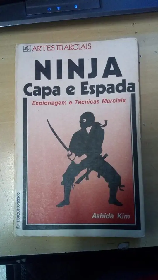 Capa do Livro Ninja Capa e Espada - Ashida Kim