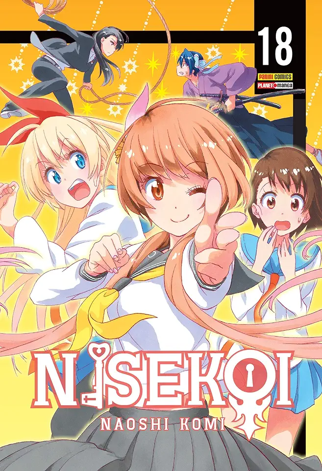 Capa do Livro Nisekoi Vol. 18 - Komi, Naosh