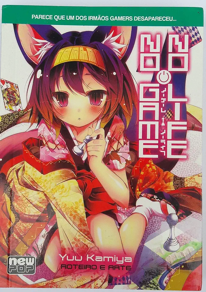 Capa do Livro No Game No Life - Livro 03 - Kamiya, Yuu