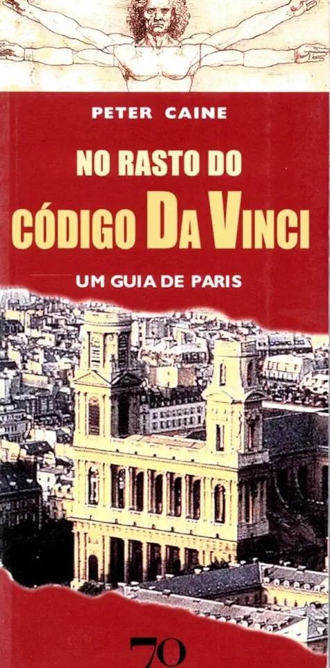 Capa do Livro No Rasto do Código da Vinci : um Guia de Paris - Peter Caine