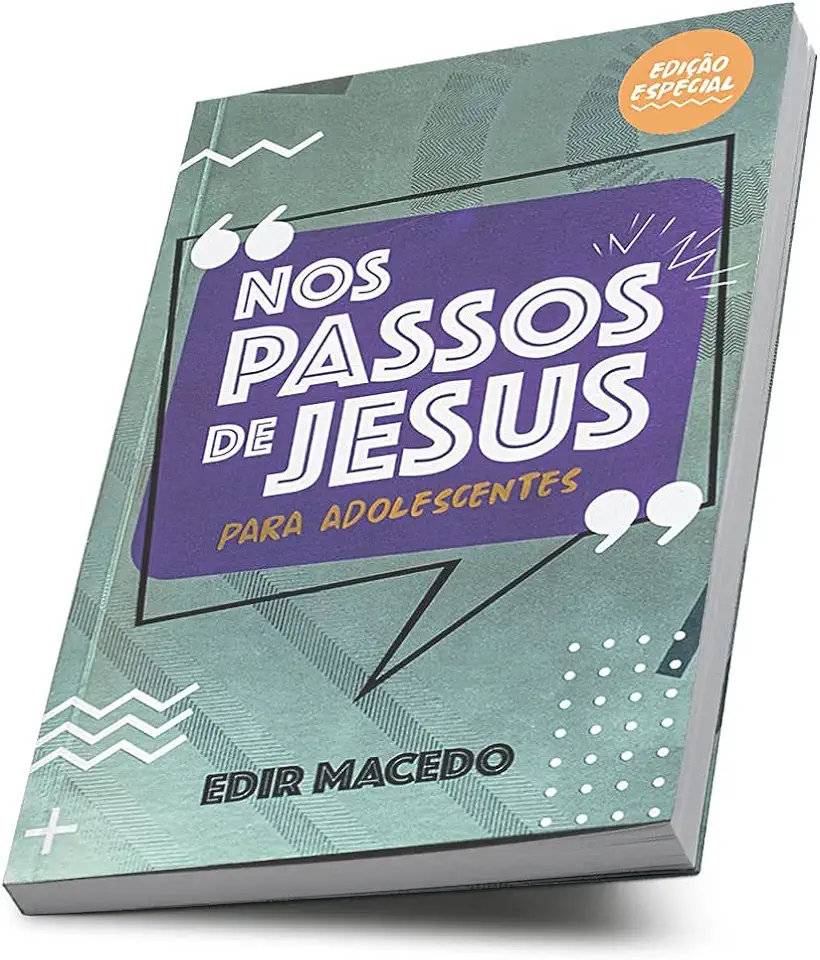 Capa do Livro Nos Passos de Jesus - Edir Macedo