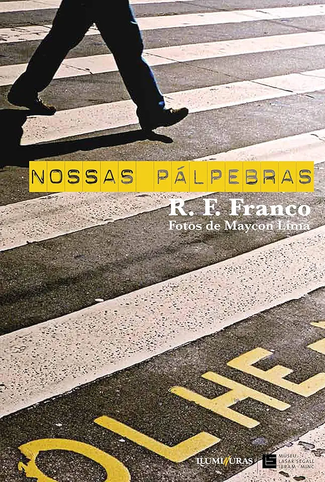 Capa do Livro Nossas Pálpebras - R. F. Franco