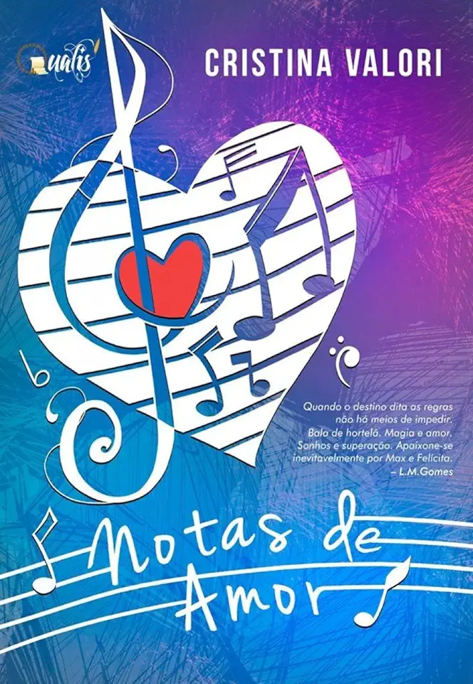 Capa do Livro Notas de amor - Valori, Cristina